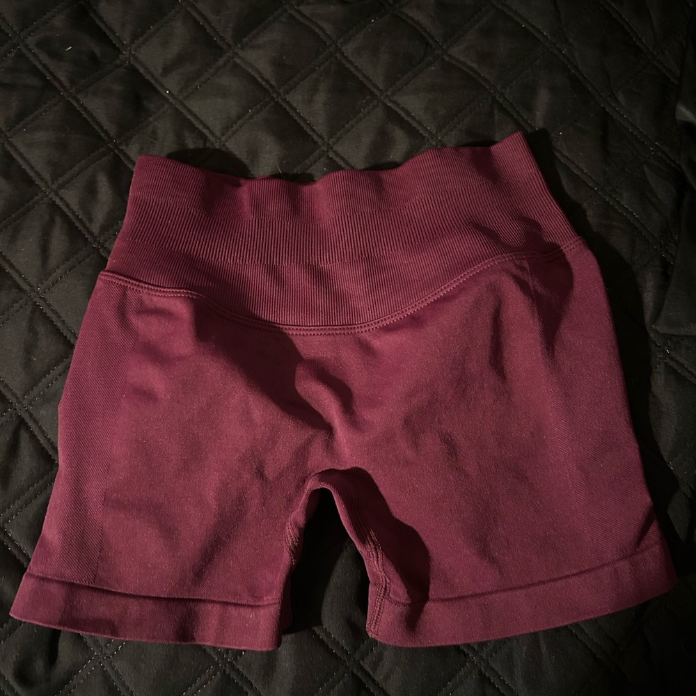 Women's Burgundy Shorts